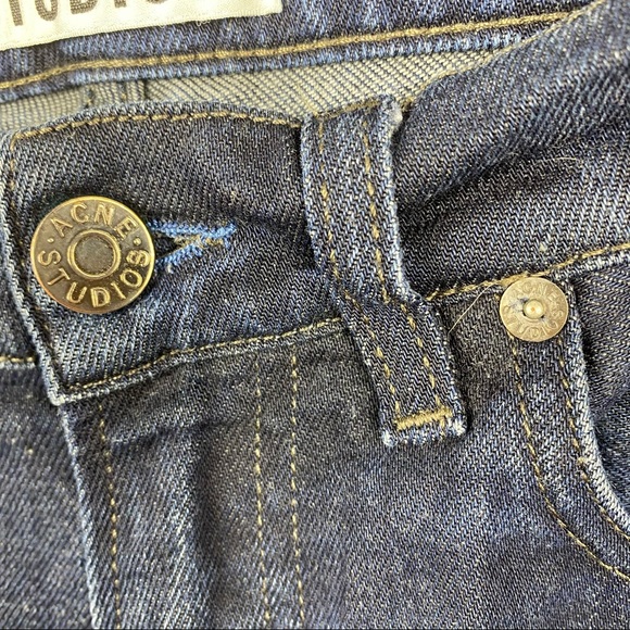 Cut Off Cuffed Jeans Shorts 30 - Picture 5 of 8